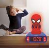 Imagen de Despertador Digital Spiderman con Radio y Luz 3D