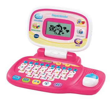 Imagen de Ordenador portátil rosa Pequeordenador VTech
