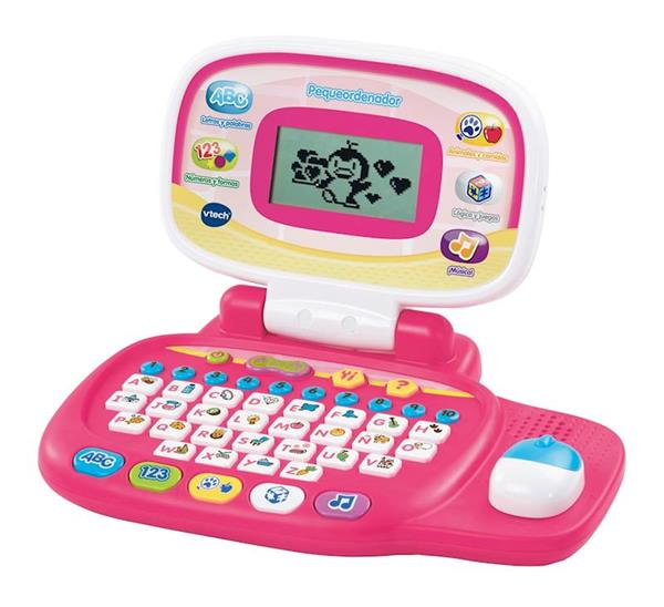 Imagen de Ordenador portátil rosa Pequeordenador VTech