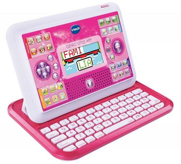 Imagen de Portátil y Tablet 2 en 1 Genio Little App Ordenador Infantil 80 Actividades Vtech
