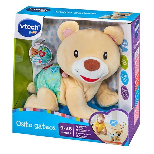 Imagen de Peluche Osito Gateos con 5 Canciones y 10 Melodías Vtech