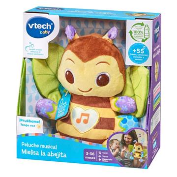 Imagen de Peluche Musical Mielisa la Abejita con Luces y Sonidos 22,5 x 11,6 x 24,1 cm Vtech