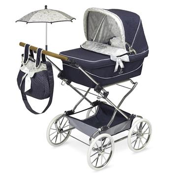 Imagen de Coche Paseo Reborn Vintage Plegable Con Sombrilla