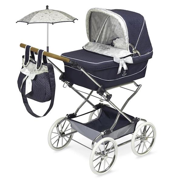 Imagen de Coche Paseo Reborn Vintage Plegable Con Sombrilla