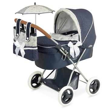 Imagen de Carro Muñeca Vintage Plegable Con Sombrilla