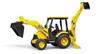 Imagen de Vehiculo excavadora con pala frontal y brazo trasero Bruder