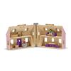 Imagen de Melissa & Doug Casa Muñecas De Madera Plegable