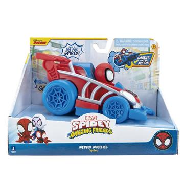 Imagen de Spidey Coche Weebbed Wheelies 15 Cm Con Figura