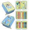 Imagen de Bluey Plumier Triple Con 43 Piezas