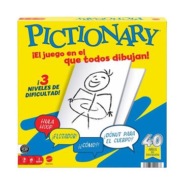 Imagen de Juego Pictionary Original. El juego en el que todos dibujan!