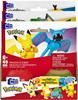 Imagen de Pokémon Pack 2 Pokeballs Construibles Modelos Surtidos Mattel