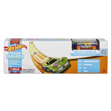 Imagen de Hot Wheels Pack Pistas de Coches Incluye 10 Piezas y 1 Vehículo Die-Cast