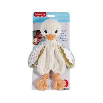 Imagen de Peluche Sonajero Ganso Abracitos Juguete Sensorial de Apego Fisher-Price