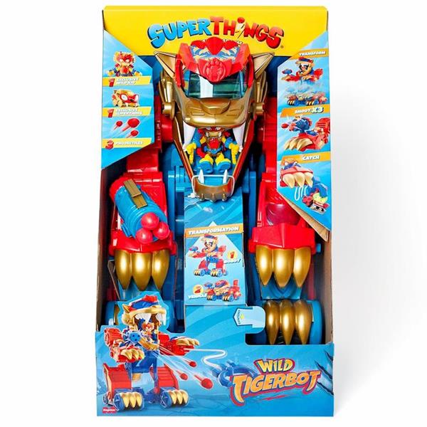 Imagen de Superthings Wild Tigerbot Vehículo Transformer