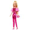 Imagen de Muñeca Barbie Deluxe Metalizada con corset rosa.