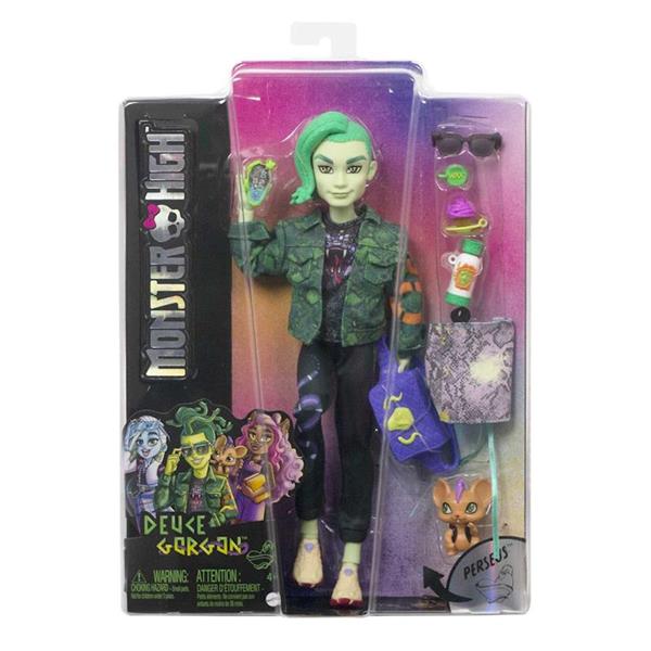 Imagen de Monster High Muñeco Articulado con Mascota y Accesorios Mattel