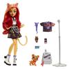 Imagen de Monster High Toralei Stripe Muñeca 26,16 cm con Mascota y Accesorios Mattel