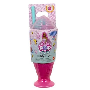 Imagen de Muñeca Sorpresa Barbie Pop Reveal con vaso rosa. Incluye 8 sorpresas.