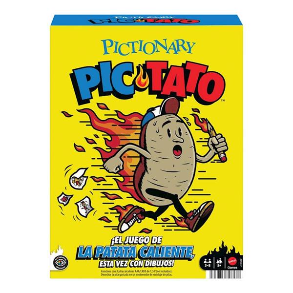 Imagen de Juego Pictionary Pictato. ¡Si te pillan con la Pic-Tato, perderás todostuspuntos!