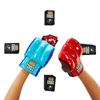 Imagen de Rock 'Em Sock 'Em Robots Juego de Cartas con Guantes de Boxeo Mattel
