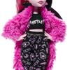 Imagen de Monster High Fiesta de Pijamas Dráculaura Muñeca Articulada con Mascota y Accesorios Mattel