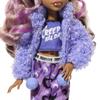 Imagen de Monster High Fiesta de Pijamas Clawdeen Wolf Muñeca Articulada con Mascota y Accesorios Mattel