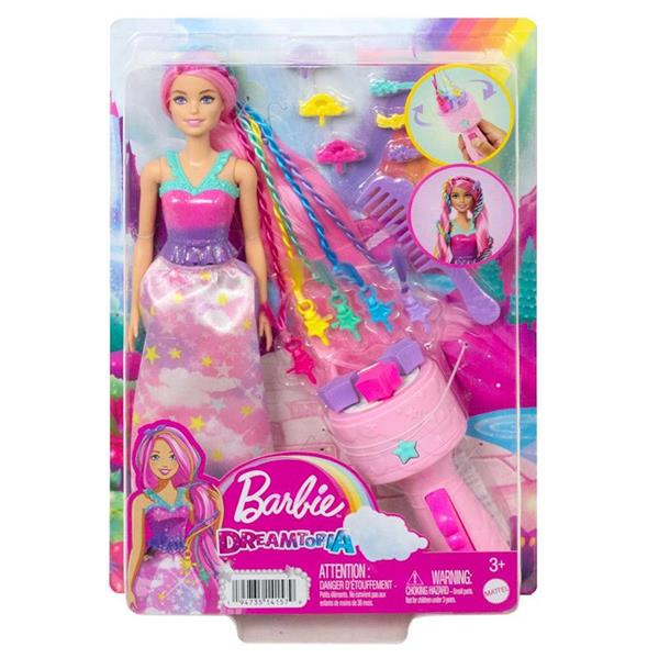Imagen de Muñeca Barbie Dreamtopia Twist N Style