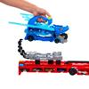 Imagen de Vehiculo Hot Wheels City Dragón transportador. Incluye 2 coches.