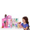 Imagen de Barbie Getaway House Muñeca y Juego de Casa con 4 Áreas de Juego y Accesorios