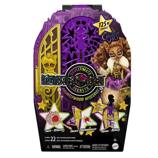 Imagen de Muñeca Monster High Skulltimate Secrets Clawdeen. Con armario y mas de 19 sorpresas.