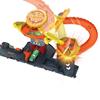 Imagen de Hot Wheels City Pizza Ataque de la Serpiente Pista con 1 Vehículo a Escala 1:64