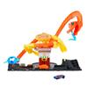 Imagen de Hot Wheels City Pizza Ataque de la Serpiente Pista con 1 Vehículo a Escala 1:64