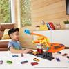 Imagen de Hot Wheels City Pizza Ataque de la Serpiente Pista con 1 Vehículo a Escala 1:64