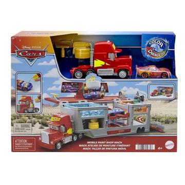 Imagen de Cars Taller de Pintura con Rayo McQueen Cabina Desmontable Disney Pixar