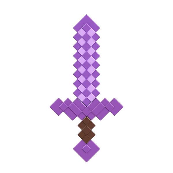 Imagen de Minecraft Espada Encantada Colección de Accesorios de Batalla Diseño Pixelado