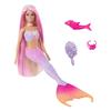 Imagen de Barbie Malibú Muñeca Sirena Cambia de Color con Accesorios Mattel
