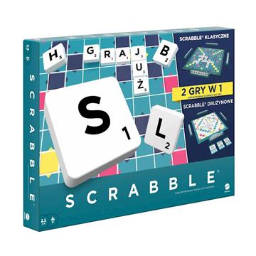 Imagen de Scrabble Juego de Mesa de 2 a 4 Jugadores en Español Mattel