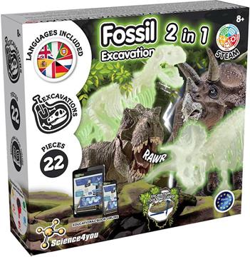 Imagen de Juego Excavaciones Fósiles Brilla en la Oscuridad