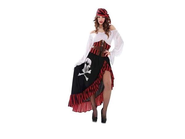 Imagen de Disfraz Adulto Pirata Bandana Mujer M-L Viving Costumes