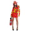 Imagen de Disfraz Mujer Bombera Talla M-L Viving Costumes