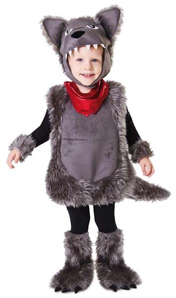 Imagen de Disfraz Infantil Pequeño Lobo Talla 1-2 años Viving Costumes