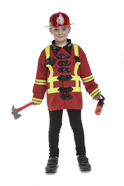 Imagen de Disfraz Infantil Yo Quiero Ser Bombero Talla 3-5 años Viving Costumes