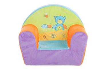 Imagen de Sillón Multicolor Bordado Oso Blando