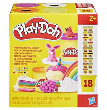 Imagen de Pack de 18 Botes Play-Doh Hasbro