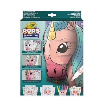 Imagen de Crayola Pops Criaturas Fantásticas 3D