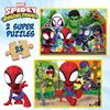 Imagen de Puzzle Spidey Amazing Friends 2X25 Piezas