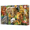 Imagen de Puzzle Collage Animales Salvajes 500 Piezas