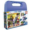 Imagen de Maleta Spidey Set 4 Puzzles Infantiles Progresivos