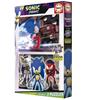 Imagen de Sonic Prime Neon Puzzle Set de 2 100 Piezas 
