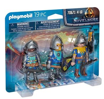 Imagen de Playmobil Novelmore Set de 3 Caballeros